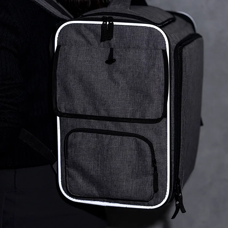 夜間も安心の反射材