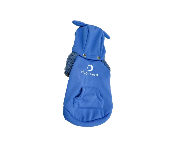 シープパーカー　ブルー