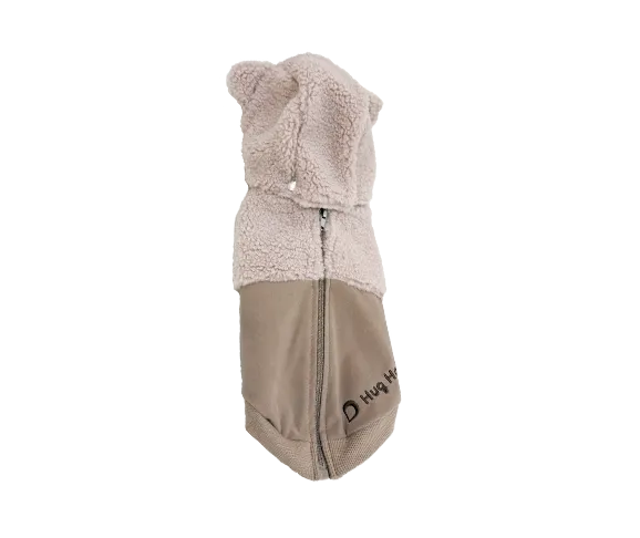 ツートーンジップアップ　ベージュ