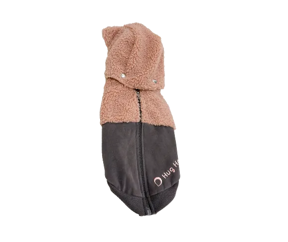 ツートーンジップアップ　ピンク